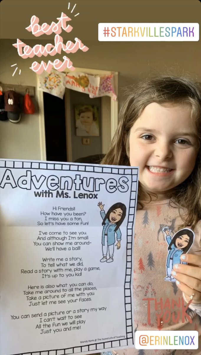 LenoxErin's tweet photo. Some sweet girls got their Flat Ms. Lenoxes in the mail this weekend! ❤️ #AdventuresWithFlatMsLenox #SudduthAtHome #StarkvilleSpark https://t.co/4jmwoUX8pe