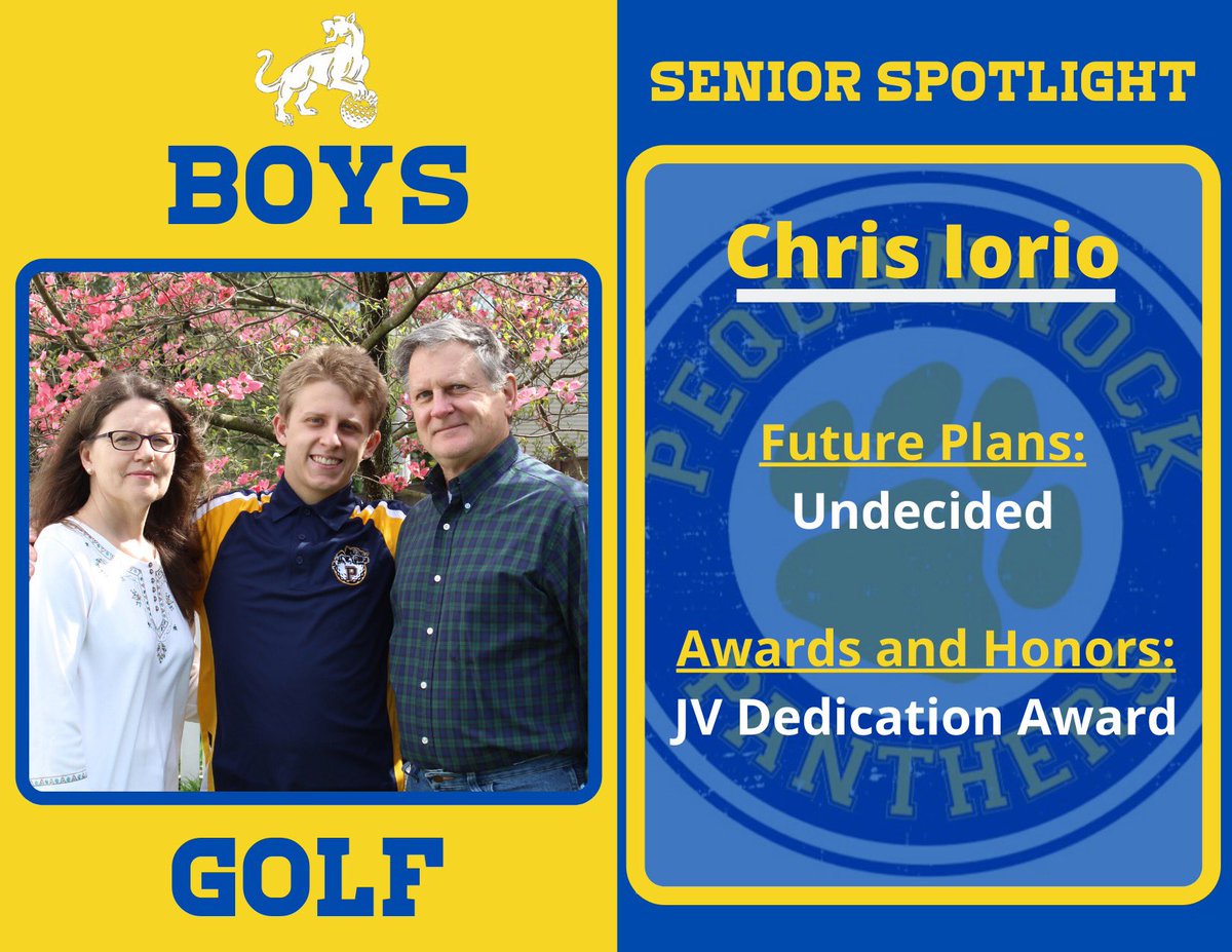 Senior Spotlight: Chris Iorio! <a href="/AthleticsPTHS/">PTHS Athletics</a>