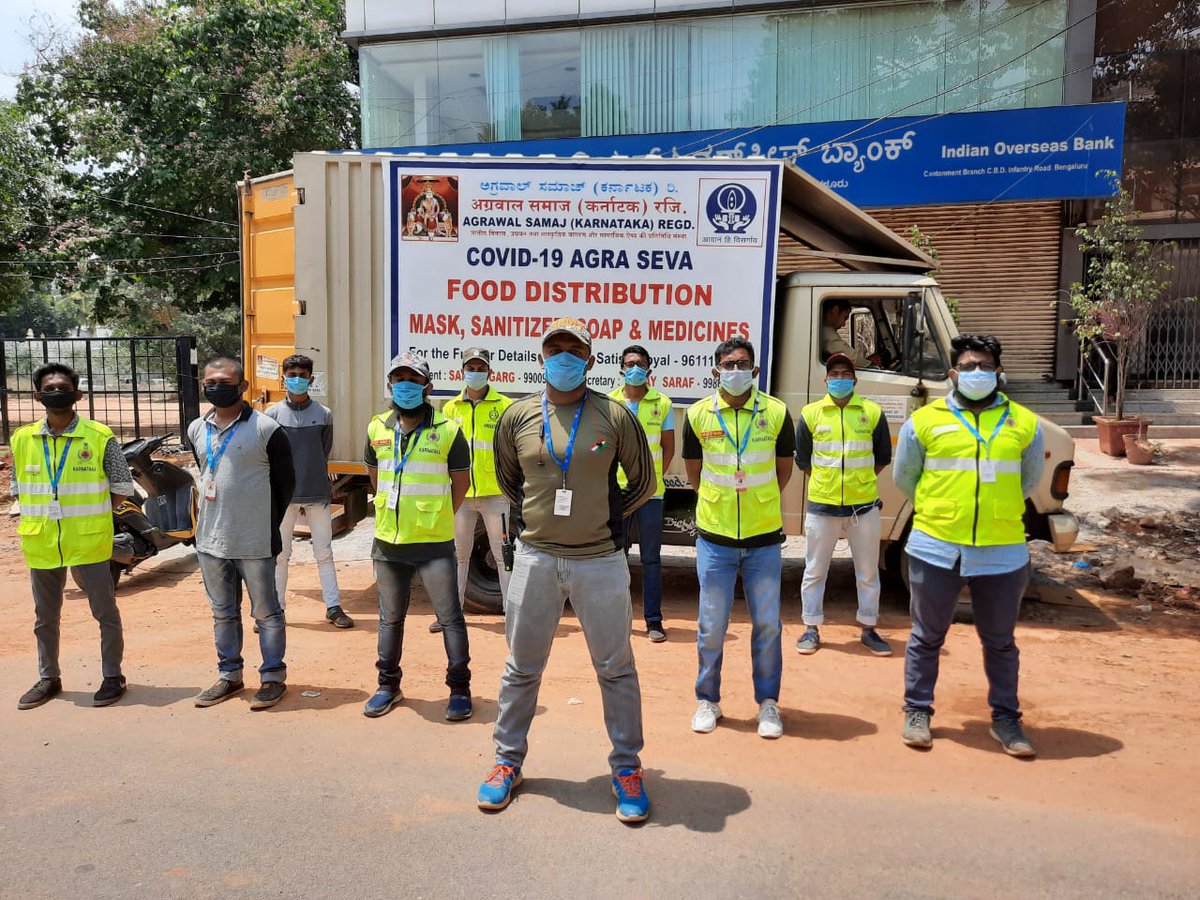 Samaj_Agrawal's tweet photo. AgraSeva is a special wing of Agrawal Samaj through which we have decided to help the needy during these difficult times.
We thank team DASOHA @Dasoha_DIPR,  Vijay Grover @grovervj to help us with the same
President @sunjoygarga thanks all the donors
Regards 
Secretary @vijusar https://t.co/537j7vbHdC
