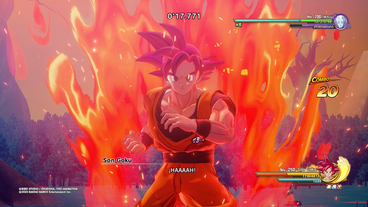 dacr1999's tweet photo. Guapisimos los graficos del Kakarot #PS4share https://t.co/y68qS9X0va