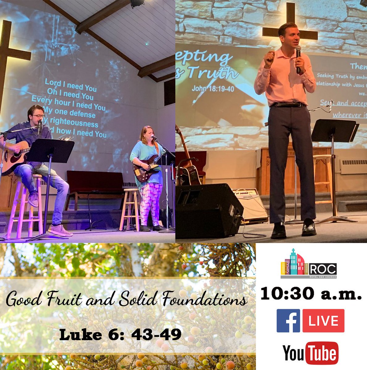ROchurchMI's tweet photo. #SundayMotivation for the soul! #ChurchOnline via Facebook &amp; You Tube at 10:30 https://t.co/eylsrrcQ8Q https://t.co/qhJ1wFgwxA