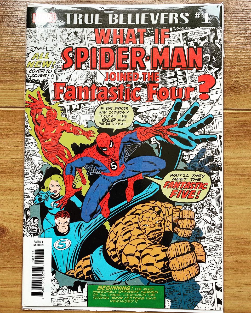 comics42shop's tweet photo. True Believers: Fantastic Four - What If? 

What if Spider-Man joined the Fantastic Four?

#marvel #marvelcomics #marveluniverse #fantasticfour #fantasticfourcomics #spiderman #spidermancomics #whatifcomics #roythomas #jimcraig
#superheroes #readmorecomics #comics #comics42 https://t.co/JxfQgjYIEJ