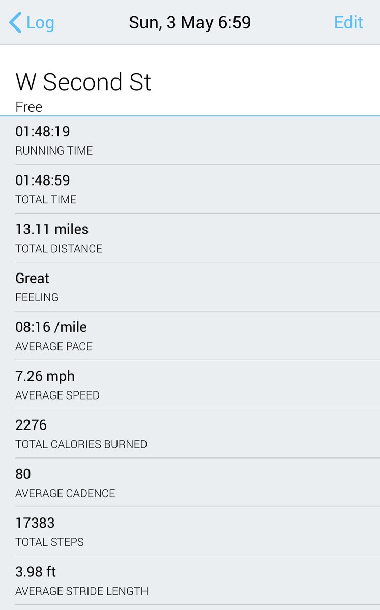 tjk2084's tweet image. @RunFrederick good run today