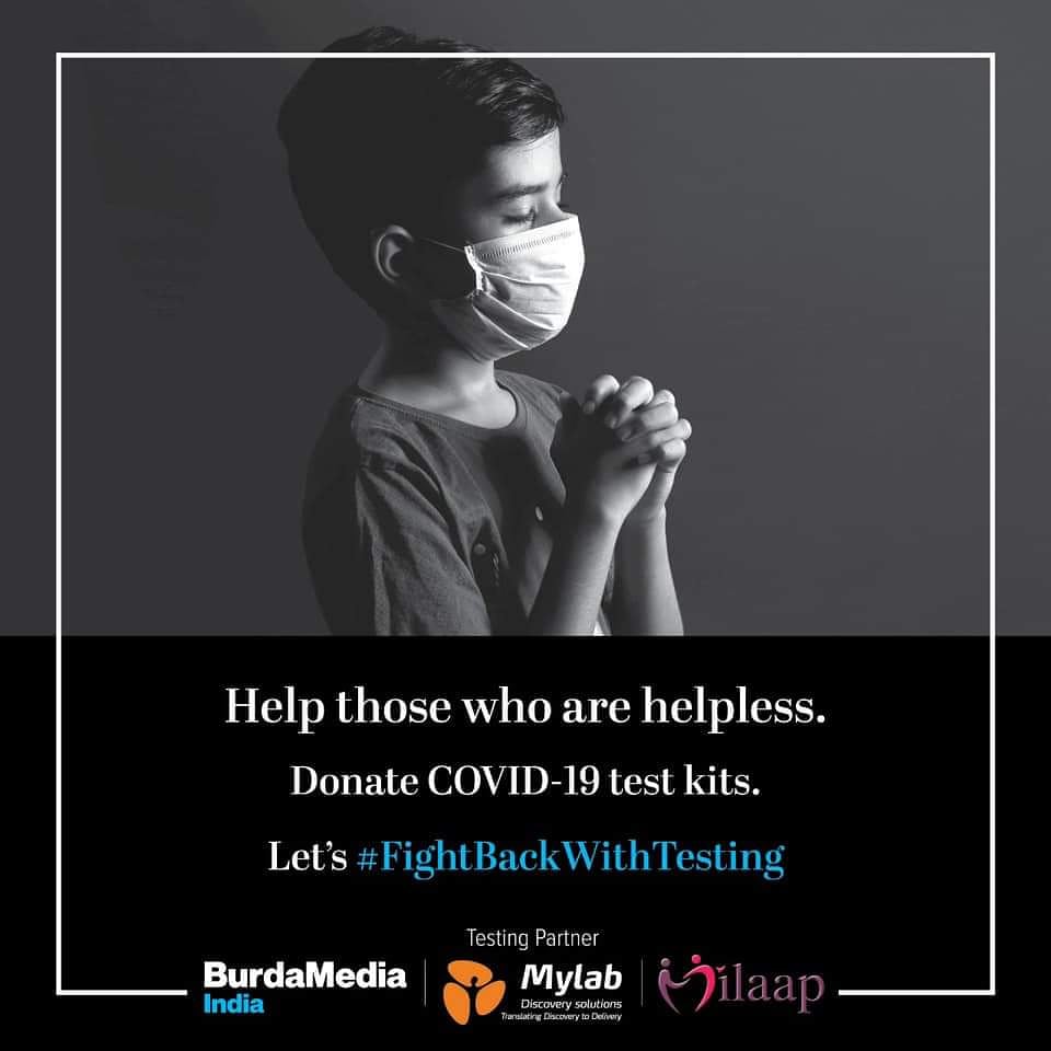 riteshroy2000's tweet photo. Let’s #FightBackWithTesting India.
Join the fight by donating on the below mentioned link:
https://t.co/H726OT6cPr
Yeh hai #DeshKaTest. https://t.co/0JuTsjQKNt