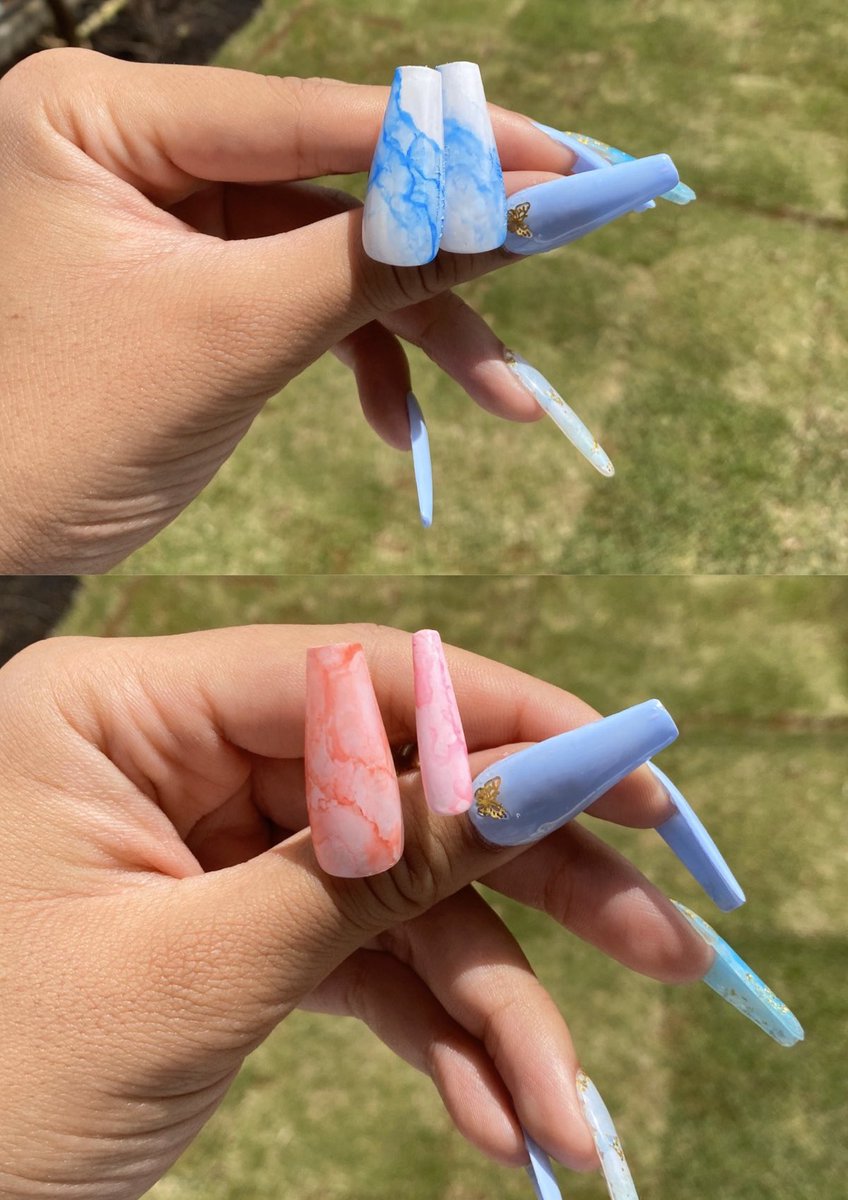 stephaniemika's tweet photo. i’m selling press on nails!

i’ve been working on getting this together for a while now, but all this time inside bc of the virus has allowed me to really focus on it

here are a few pics from recent sets

DM for custom sets &amp; more info 💗 https://t.co/4TX8rkXd6c