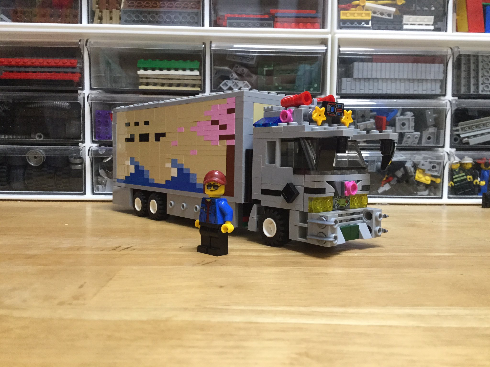 サクライガレージ | LEGO Hino Ranger dekotora (No