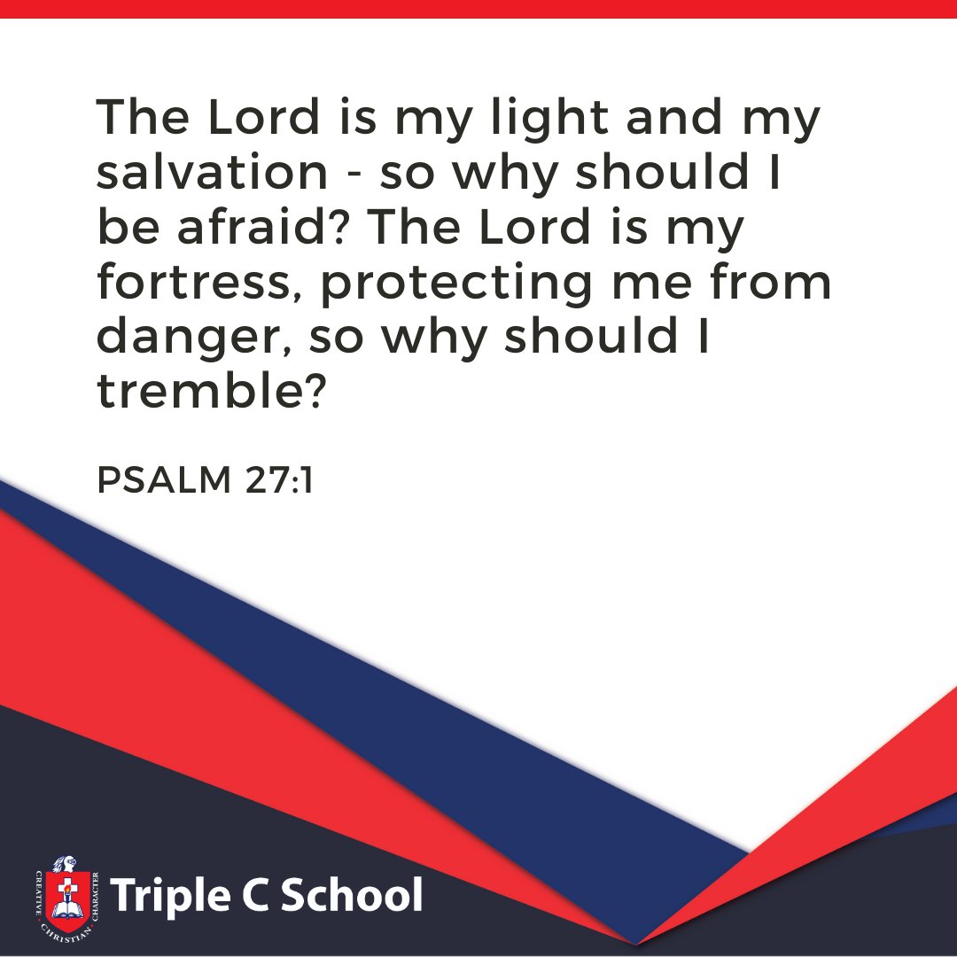 TripleCSchool's tweet photo. If God is with me then who shall be against me?
#TripleCSchool #TripleC #TripleCIsThePlaceToBe #Education #CaymanIslands #Bible #BibleVerse #Psalms https://t.co/kF30yGmJd3