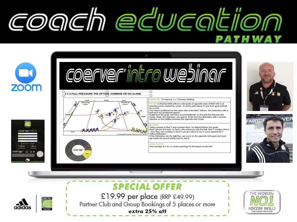 scotlandcoerver's tweet photo. COACH EDUCATION - ONE DAY TO GO. LAST FEW SPACES AVAILABLE. 

BOOK NOW 👉 https://t.co/AYNHXfAfm0

ONLINE COERVER® INTRO WEBINAR (4 May and 6 May 7.00pm - 8.30pm)

Gordon CRAIG and John COLLINS presenting. 

#coacheducationpathway https://t.co/MRGqAhIL1Y