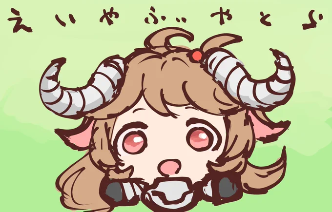 今回の配信中に描いてたもの②↓ 