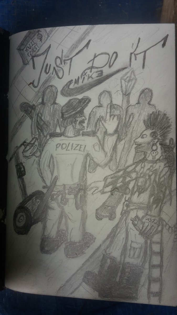 Mike37306558's tweet photo. Just do it Mike ;)
#MikeLife #Ehrenfeld #HambiBleibtBesetzt #HambiBleibt #DestroyRWE #FCKZippel ;) https://t.co/EuEe6TIe34