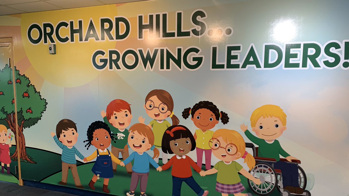 We love <a href="/NoviOrchardHill/">Orchard Hills Elem.</a> students and staff. #NoviTogether