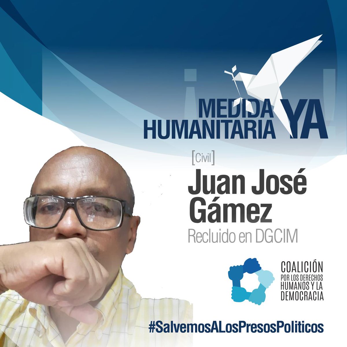 Muchos de los #PresosPoliticos se encuentran lejos de sus hogares, familia y amigos. #JuanGámez es uno de los 460 PP que ya tiene 132 días sin ver a su familia y abrazarla. Juan cumple hoy un año más de vida en un encierro injusto acusándolo de delitos que no ha cometido. 🇻🇪 https://t.co/uVu4KtRhtp