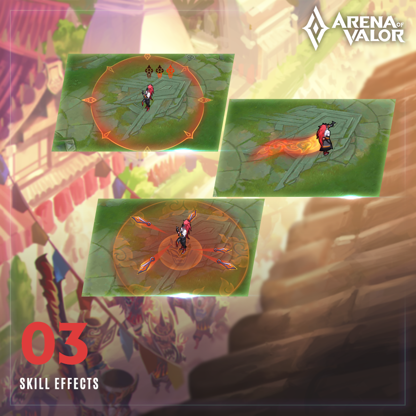 ArenaofValor's tweet photo. He hides in the shadow, as invisible as the weapons that he harnesses. The only sign of his presence is light hint of flame as he shadowsteps...before long, all his enemies fall to his deadly kunai blitz! https://t.co/v6b943Kin9
