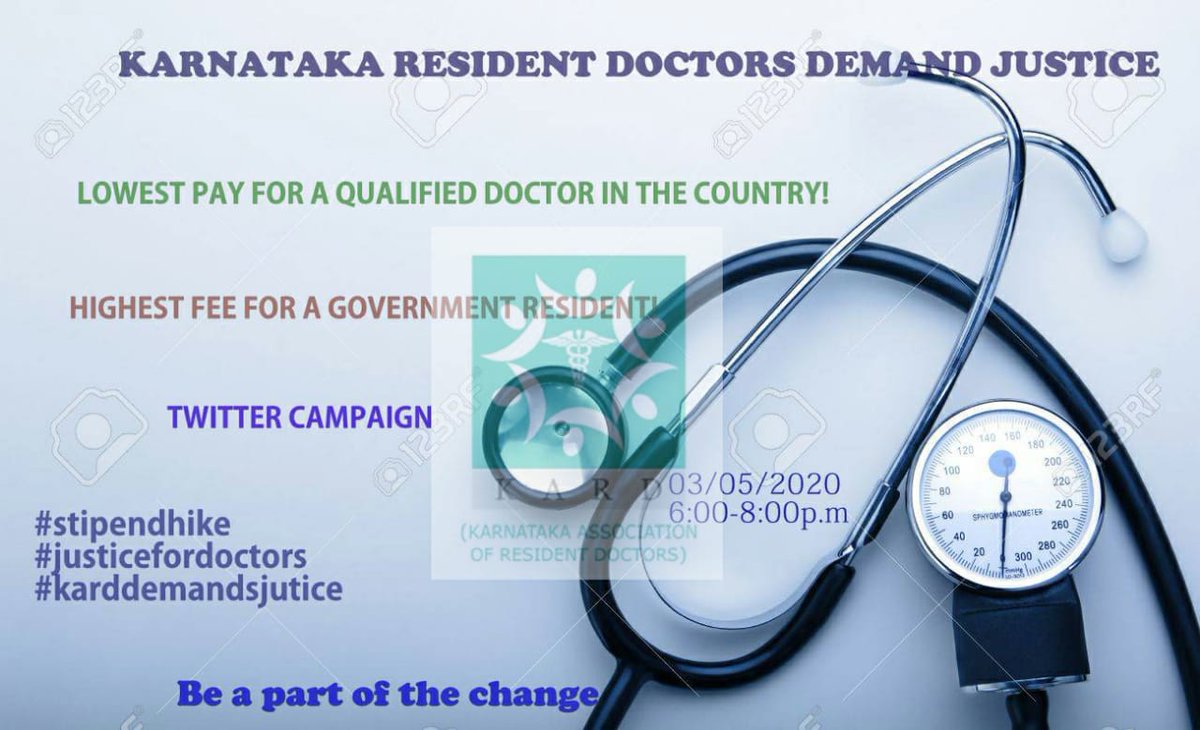 PavanKumarLMor1's tweet image. #STIPENDHIKE
#JUSTICEFORDOCTORS
#KARDDEMANDSJUSTICE
@bsybjp @cmofkarnataka @mla_sudhakar
@DrKSudhakar4 @drashwathcn @PMOIndia @narendramodi @karnatakarda