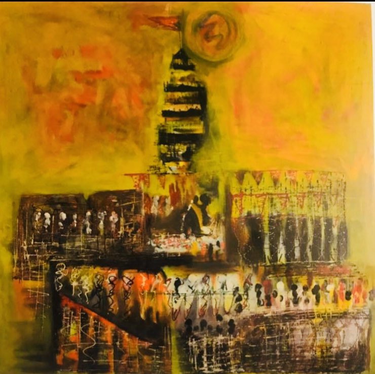 Anitadinesh2's tweet photo. Exploring shiva & soul of the sacred series paintings ...sizes 5.5’x5.5feet , 3’x4’feet , 4’x3’feet
Medium : Acrylic on canvas
Artist : Anita Dinesh
#shiva #abstract #contemporary #anitadinesh #exploringshiva #Indianart #impressionist #mosa #meuseumofspritualart
#artauction https://t.co/wuCOZMwDbD