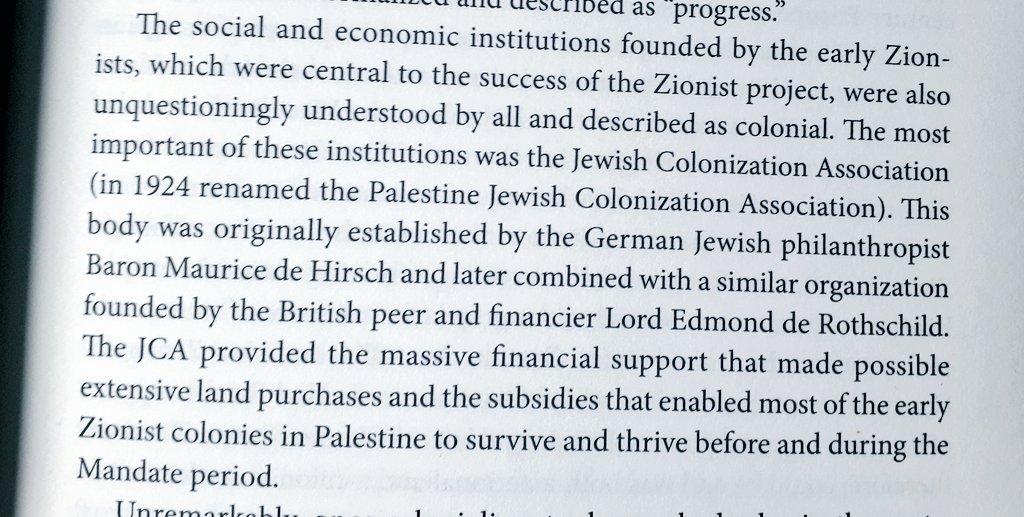 "The social and economic institutions founded by the early Zionists, which were central to the success of the Zionist project, were all unquestioningly understood by all and described as colonial"