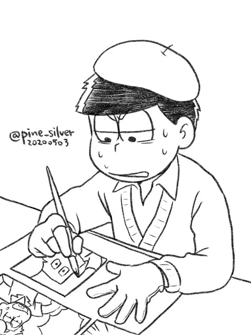 ミネット先生も今きっと仕事してるって思いつつ仕事してる 