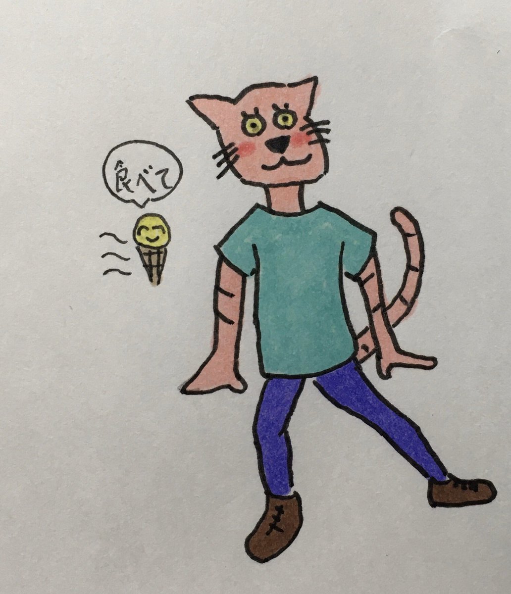 fuzzgun221's tweet photo. 暑い日の猫 https://t.co/1ceAr9O6uk