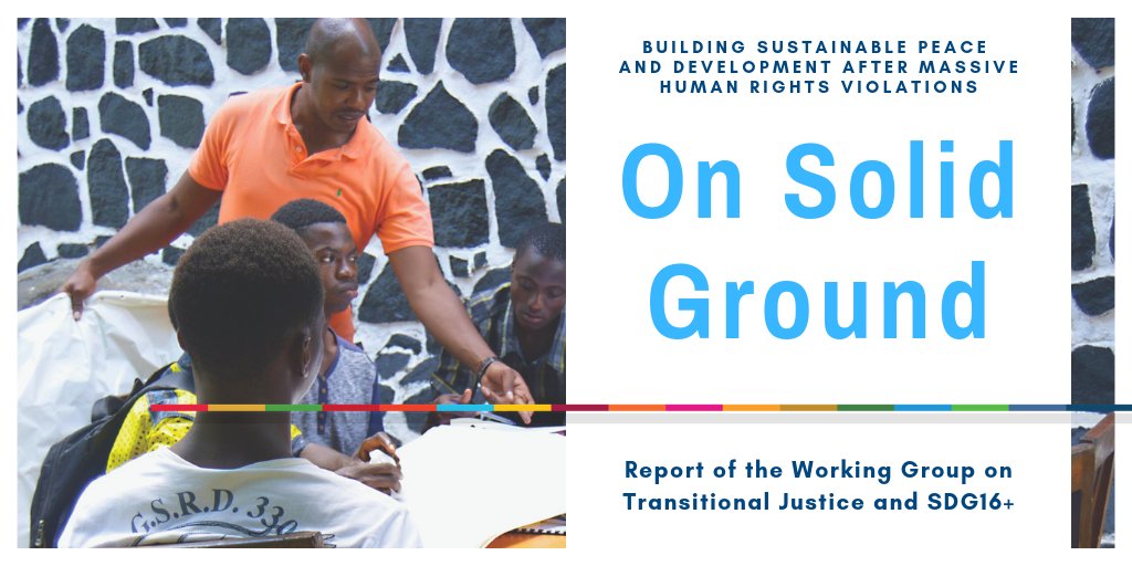 theICTJ's tweet photo. #WeekendReading | Any response to #COVID19 needs to be human rights-centered & based on #justice and dignity for all. Have you read #OnSolidGround? The recommendations in the report to build sustainable #peace are also helpful to guide pandemic responses.
https://t.co/pid9XIfdKV https://t.co/ibCyA0Cru2