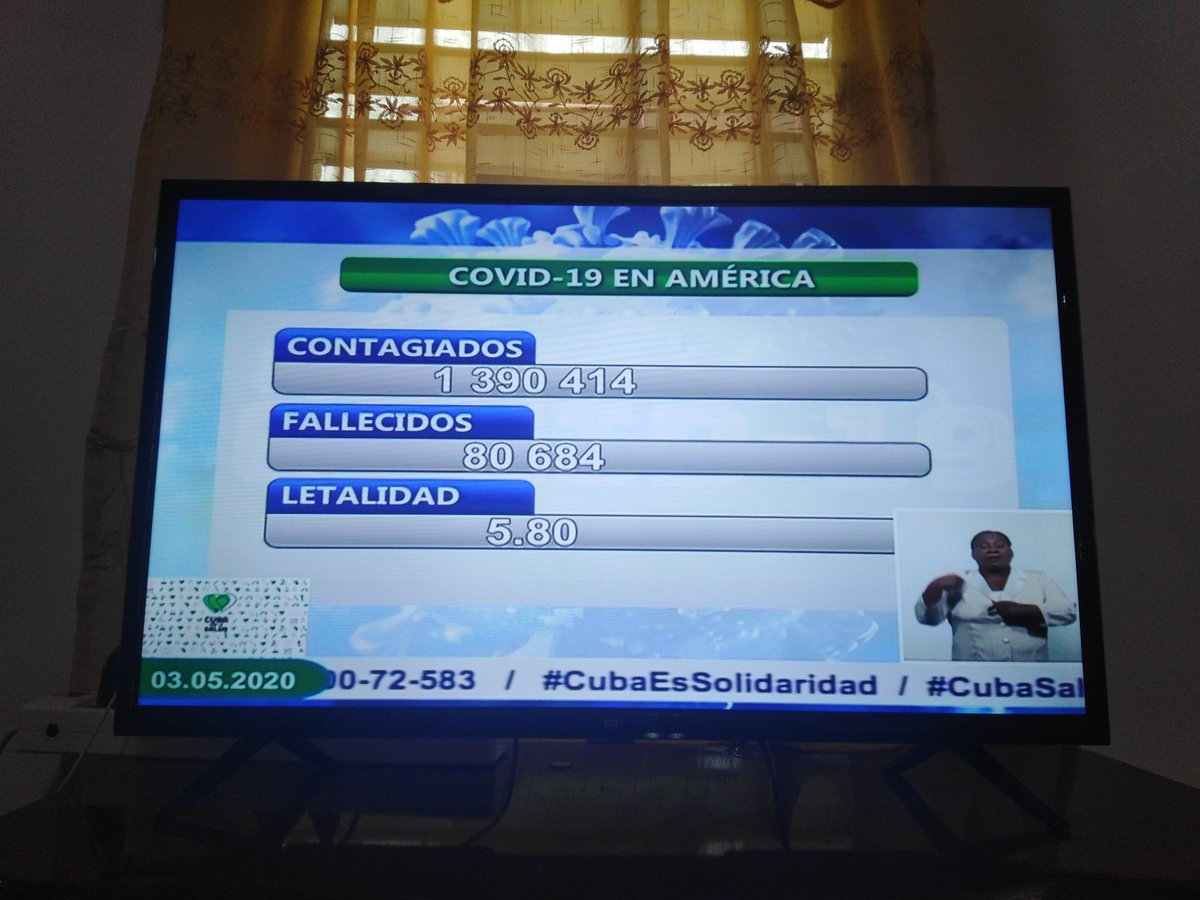 LuisRefeca's tweet photo. La cobid-19 en America https://t.co/qGAXO8BCDp
