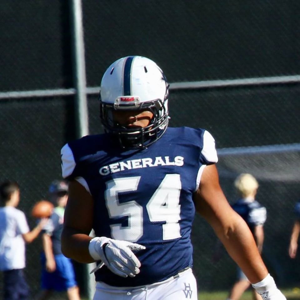 HamWen_Football's tweet photo. Hey, #54, congrats on your decision.  @AMCAT_Football, you are getting one hell of a player.  You've also landed a leader, a great teammate and an outstanding young man.  Make sure that bell is tightly secured.  Nobody is going to ring it like this kid does!  #RingTheBell https://t.co/qDNabjBguq
