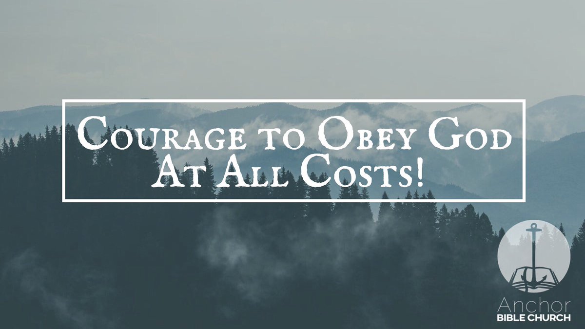 anchorbiblelou's tweet photo. Join us tonight: https://t.co/zFCaS6RFTI at 6pm EST as @DrJackHughes teaches from Daniel 3:1-15. Shadrach, Meshach, and Abed-nego teach us to have courage in the face of temptation & to obey God at all costs. @anchorbiblelou #anchorbiblechurch #daniel #myotstudy #myotministry https://t.co/msfBwnmz2K