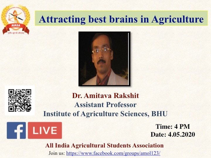 AmitavaRakshit3's tweet image. #Attracting Best Brain in Agriculture: Indian story
@icarindia @AgriGoI @CIMMYT @irri @upagriculture @IUSS_ORG @UNEP @IndiaDST @FAOKnowledge @MoRD_GOI @soil_institute @SoilPartners