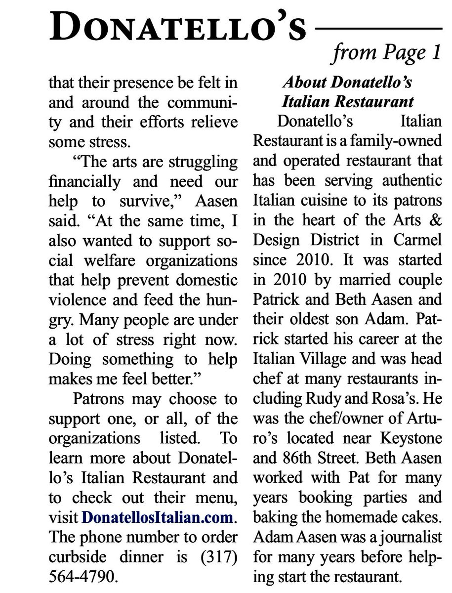 So proud of my friends <a href="/adamaasen/">Adam Aasen</a> Adam Aasen and Beth Aasen and their constant generosity!      They are always giving back to our community and they have the best pizzas, ranilois and pistachio cake! 
.
.