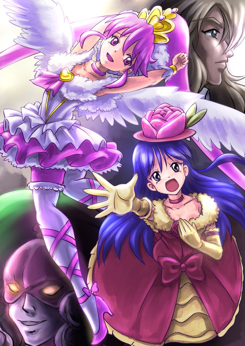 旅人のりん ぷにケお疲れさま Twitterissa 一日引きこもって昨日の線画を仕上げ グリザイユもどきで人形の国のバレリーナのつむぎちゃんと スーパーハピネスラブリー描いたよ ジークのアゴがゴツイのは仕様で テレビ版のハピチャもこの作画だったなら Precure 旅人のりん ぷにケお疲れさま Twitterissa 一日引きこもって昨日の線画を仕上げ グリザイユもどきで人形の国のバレリーナのつむぎちゃんと スーパーハピネスラブリー描いたよ ジークのアゴがゴツイのは仕様で テレビ版のハピチャもこの作画だったなら Precure