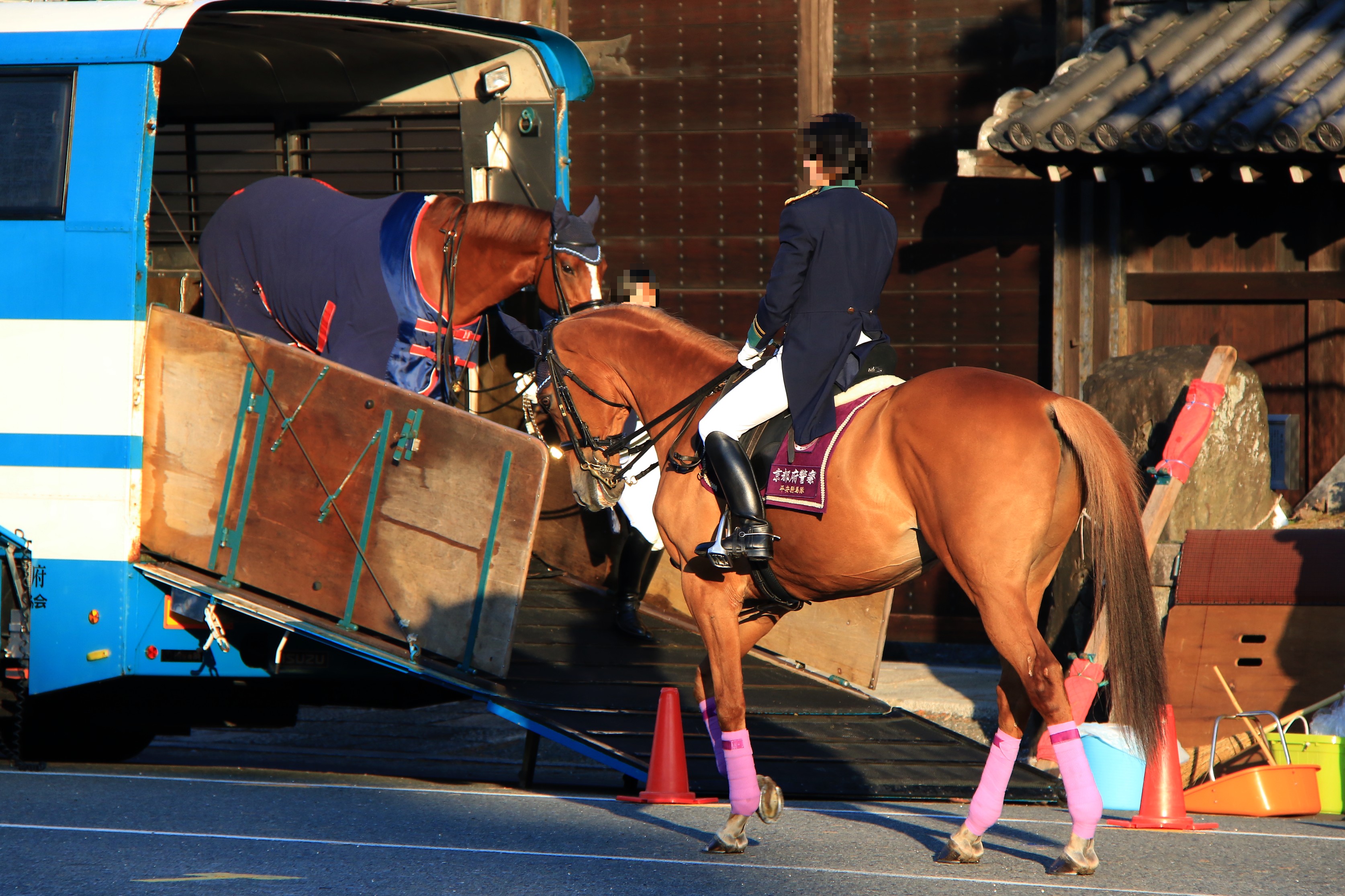 【非売品】京都府警察　平安騎馬隊　初隊記念 非売品】京都府警察 平安騎馬隊 初隊記念