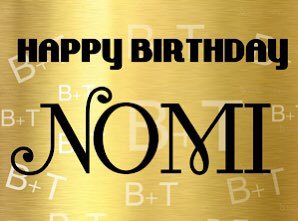 jedeamjo's tweet photo. Today is Nomi’s Birthday!!  I’ve never met a more devoted #Candy / #Dan... like. ever.  Give Nomi your best wishes #Dans @unrealfehr @MajandraD @BandTfans @roswellback @crashdowncom @theGranilith https://t.co/BD15DkayIo
