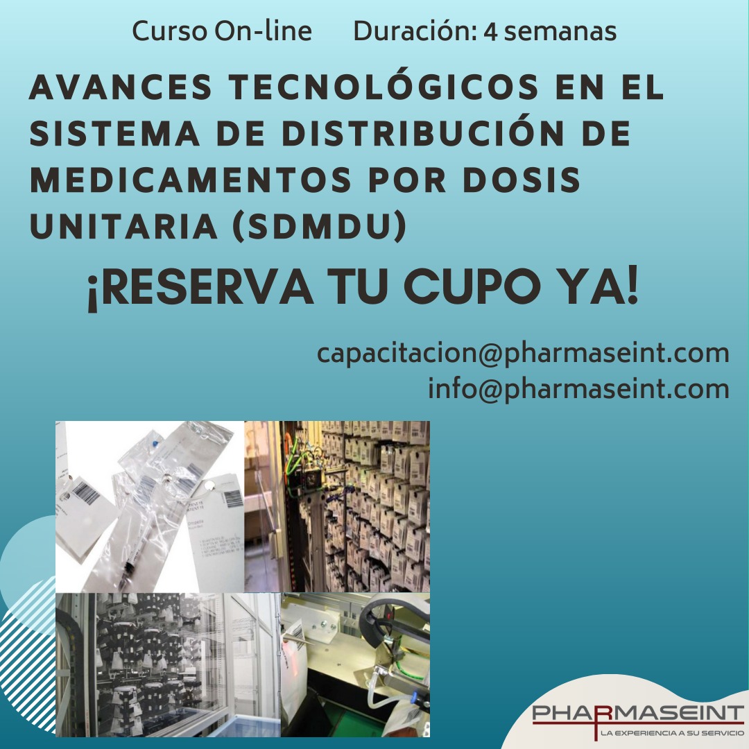 pharmaseint's tweet photo. Reserva tu cupo ya!
📧 capacitacion@pharmaseint.com 🖥️ Modalidad: On-line en el #aulavirtual de #pharmaseint
⏳ Duración: 4 semanas
👩‍💻 Costo matrícula: 90$ por participante y 85$ por participante a partir de 3 personas de la misma empresa https://t.co/WpVXPwC14Q