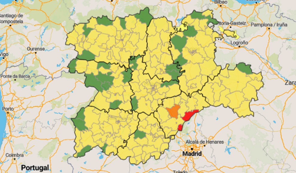 TribunadeAvila's tweet photo. 😷 La Junta calcula que 20 zonas básicas de salud podrán pasar a la Fase 1 de desescalada el 11 de mayo: https://t.co/jQkv55lQeR https://t.co/Tu95lMMkKS
