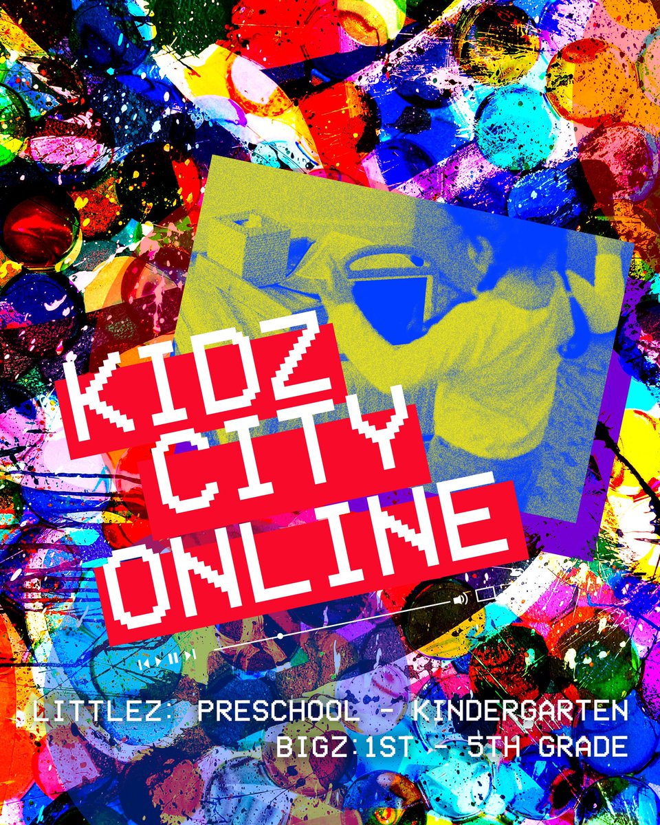 Kidz City online is starting in 15 minutes! We have experiences for all ages. Tap the link in bio to watch with us.