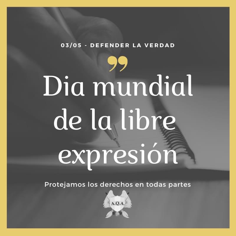 AQArg_Quidditch's tweet photo. ✨Conmemoración del Día Internacional de la Libertad de Prensa y Expresión. Este día sirve para celebrar los principios fundamentales de la libertad de prensa  y para defender los medios de comunicación de los atentados contra su independencia. https://t.co/jot13PT8ZU