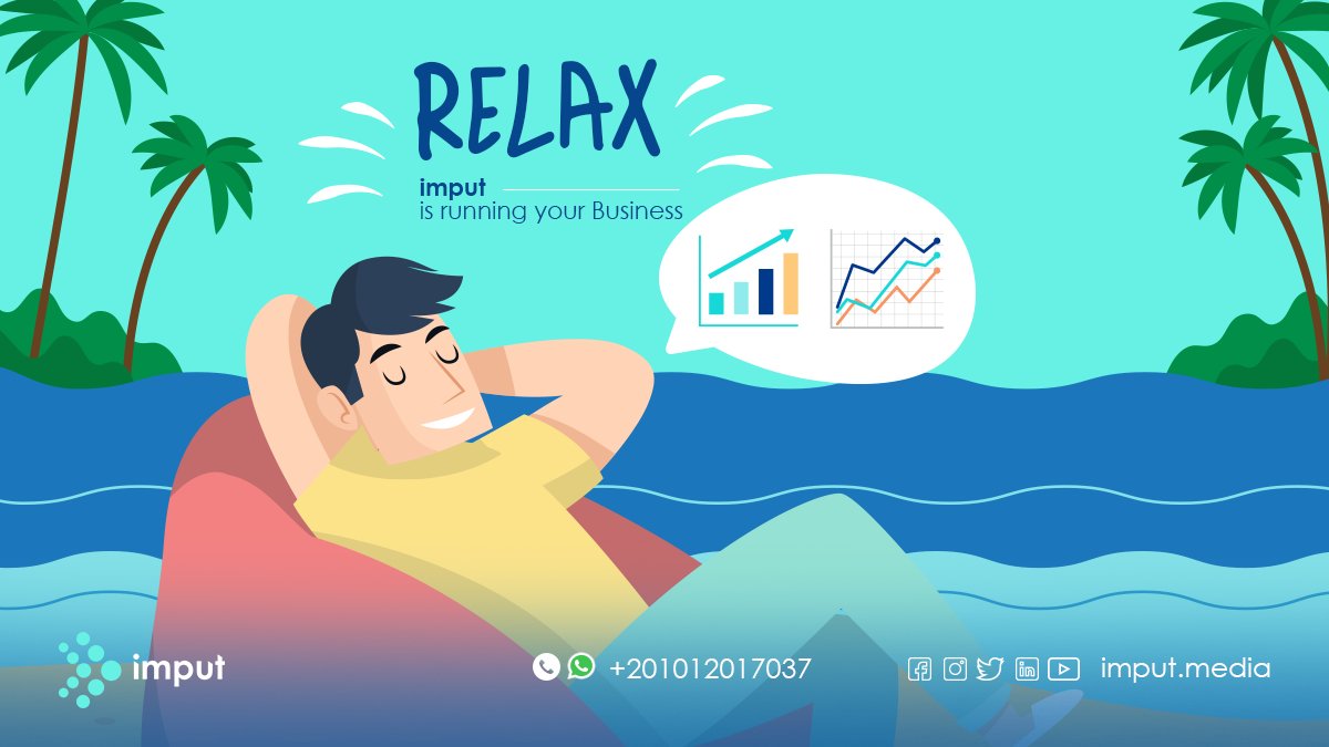 imput01's tweet photo. only you need to choose #imput to relax and keep your business up all the time😉
Contact us:01012017037
#imput
#Digital_markting
#media_production
#inspiring_media https://t.co/9qnBeV9Imf