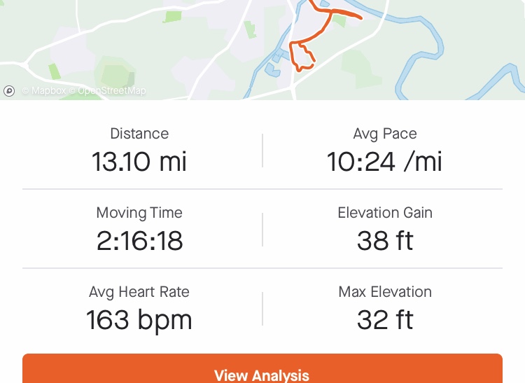 katiecakey123's tweet photo. Half marathon done (early fake Leeds half) at a steady pace. All fine until the last 1 1/2 miles which got hot and tough! Now cake! #notmarathontraining #justkeeprunning #Firstrunthencake #halfmarathon #leedshalf https://t.co/nPl9xmbuSR