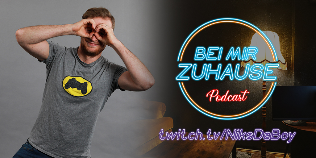 Heute Abend gibt es wieder eine Ausgabe <a href="/bmz_podcast/">Bei Mir Zuhause-Podcast</a>! Zu Gast ist <a href="/maximmarkow/">Maxim</a> - wir stellen uns die Frage "Wie steht man gerne auf?"

Schaltet ein, 20 Uhr live auf
twitch.tv/niksdaboy