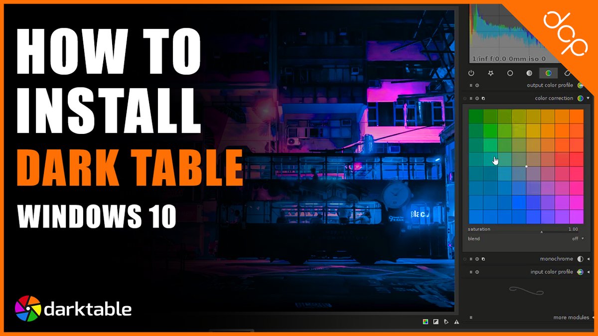 How to install Dark Table Windows 10 - [ Free Photo Editing Software ]

YOUTUBE TUTORIAL LINK: youtu.be/kCwb6_8nO7w

#Darktable #Windows10 #dcpweb <a href="/darktable_org/">darktable.org</a> 

Subscribe to access 500+ video tutorials: youtube.com/dcpwebdesigners