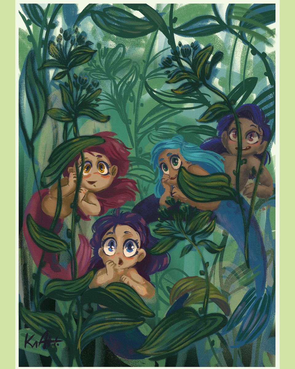 asentsiya's tweet photo. Пугливая стайка любопытных русалочек ✨🧜✨
#mermay #mermay2020 https://t.co/zHw93aoGnX