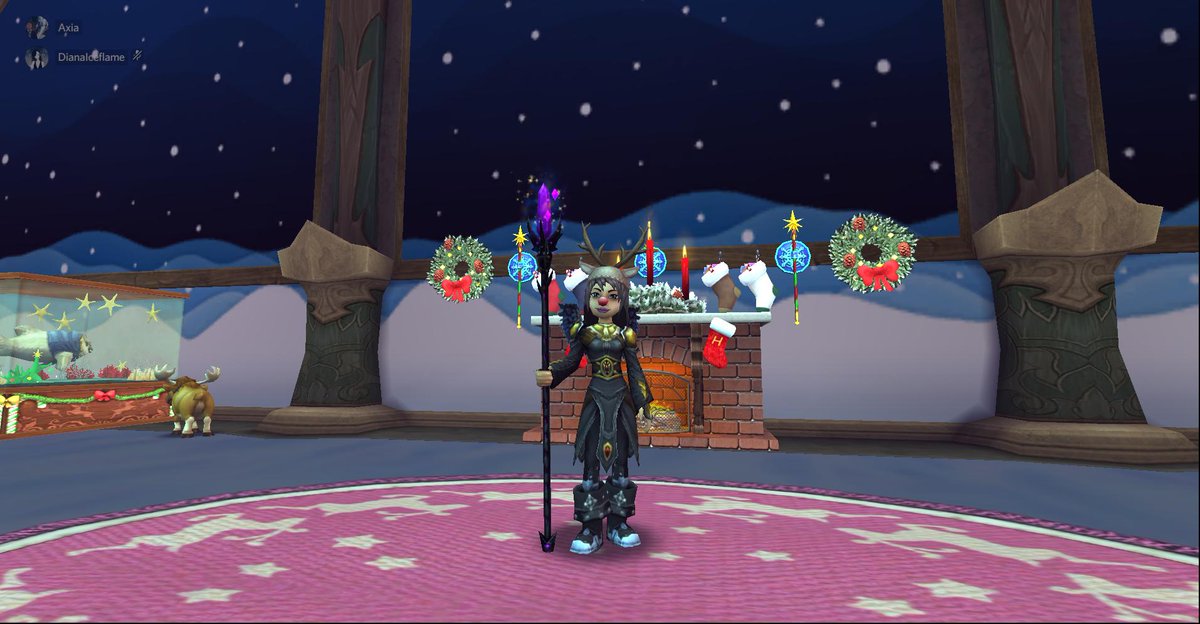 DianaIceflame's tweet photo. @Wizard101 #WizardHats Never too early for christmas https://t.co/EYHXK3jcav