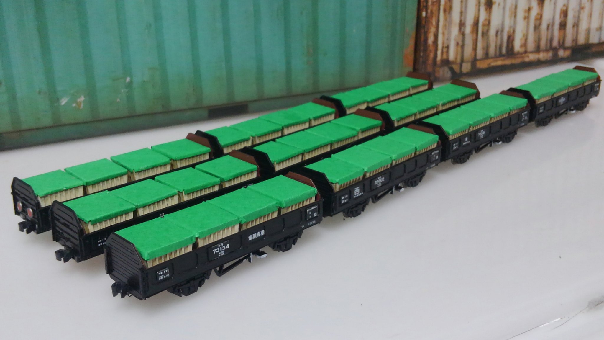 トラ70000(工業塩輸送) 6両セット [A1467] a-1467 トラ70000(工業塩輸送)