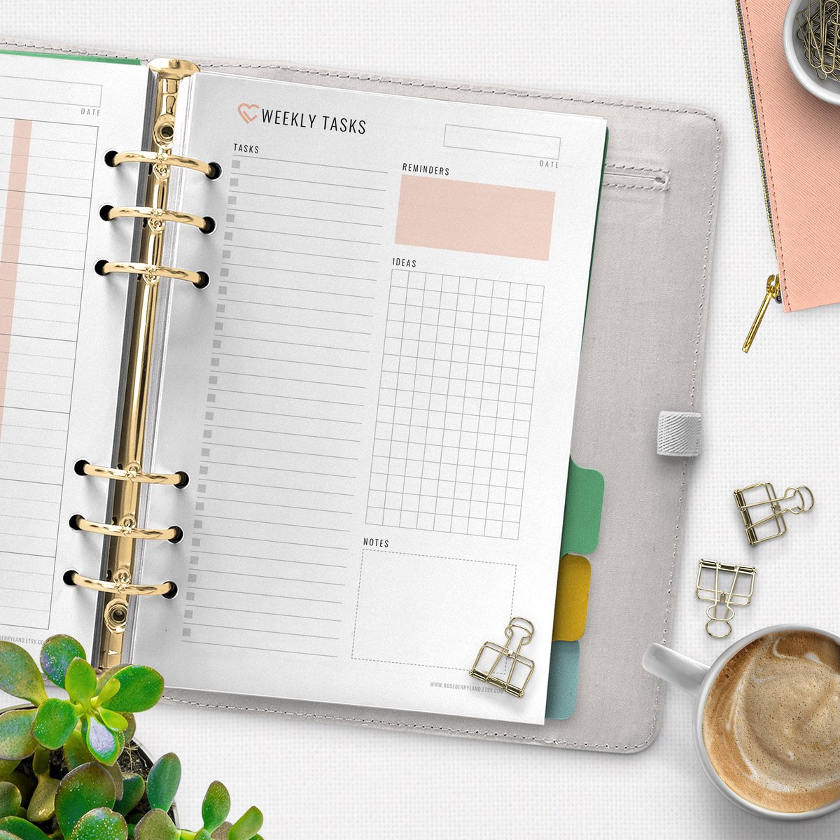roseberry_land's tweet image. ♡ A good place to add tasks that don&apos;t have a specific date. ⁣♡ etsy.com/listing/582352…⁣⁠⁣⁣⁠ ⁣♡ #weeklytasks #discboundplanner #plannerprintables