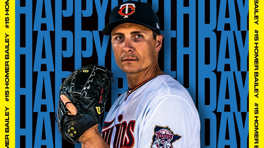 To help us wish Homer Bailey a very happy birthday! 