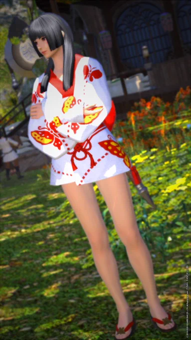 ここでも浴衣DA!
#FF14 #FF14初心者 