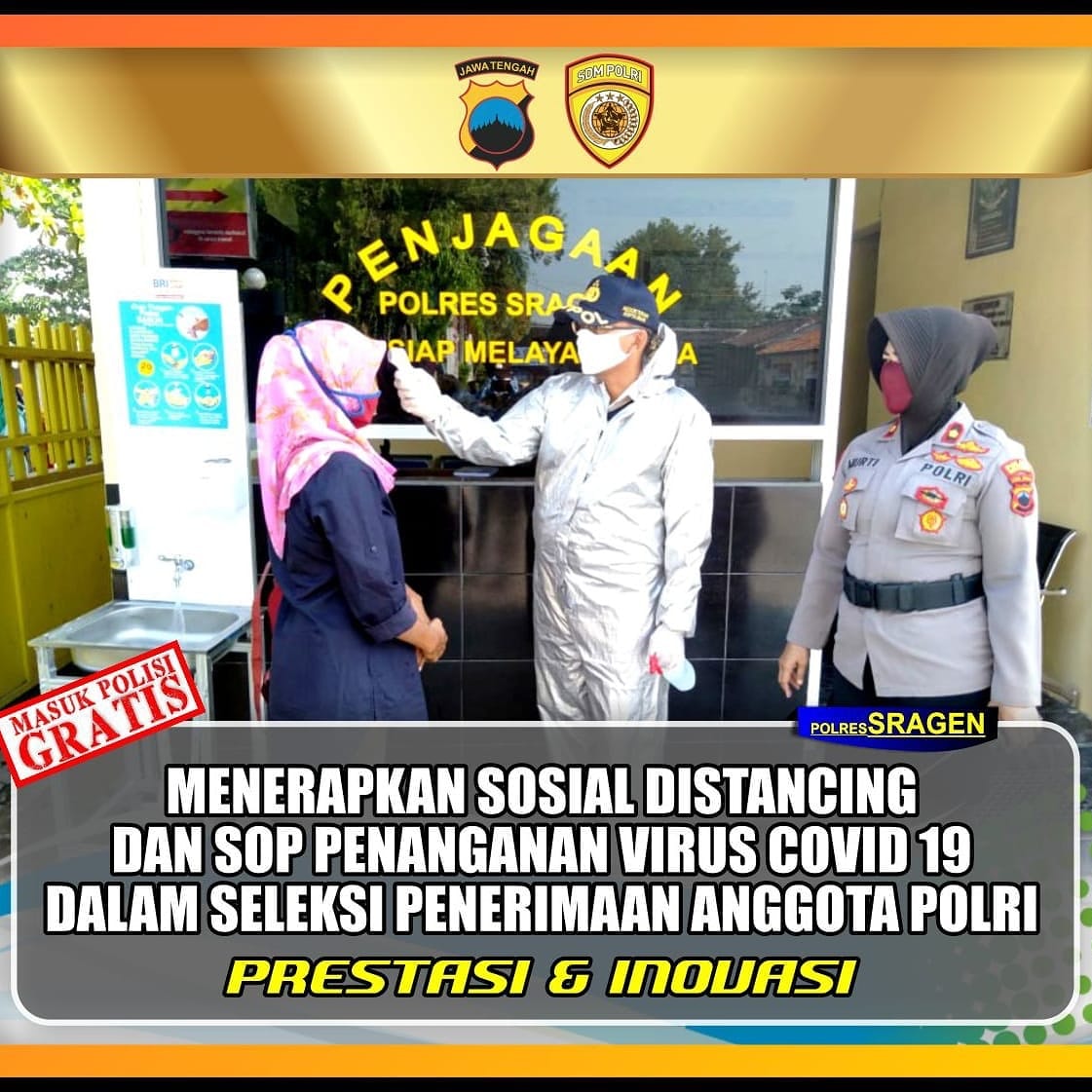 Covid-19 harus dicegah, namun meraih cita-cita harus tetap diupayakan ..... 🙏

Dalam Penerimaan Polri, tetap menggunakan SOP selama Pendemi.

#ssdm
#rekrutmenpolri2020
#Penerimaananggotapolri2020
<a href="/ssdm_polri/">ssdmpolriofficial</a>
<a href="/rekrutmen_polri/">REKRUTMEN POLRI SSDM</a>
<a href="/ssdm/">ssdm</a> rekrutmen polri
<a href="/rekrutmen_polri/">REKRUTMEN POLRI SSDM</a>