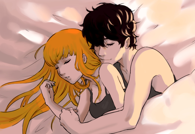 Just drawing a simple comfy cuddles for today
🥰🥰🥰🥰

#shutaba #RenxFutaba