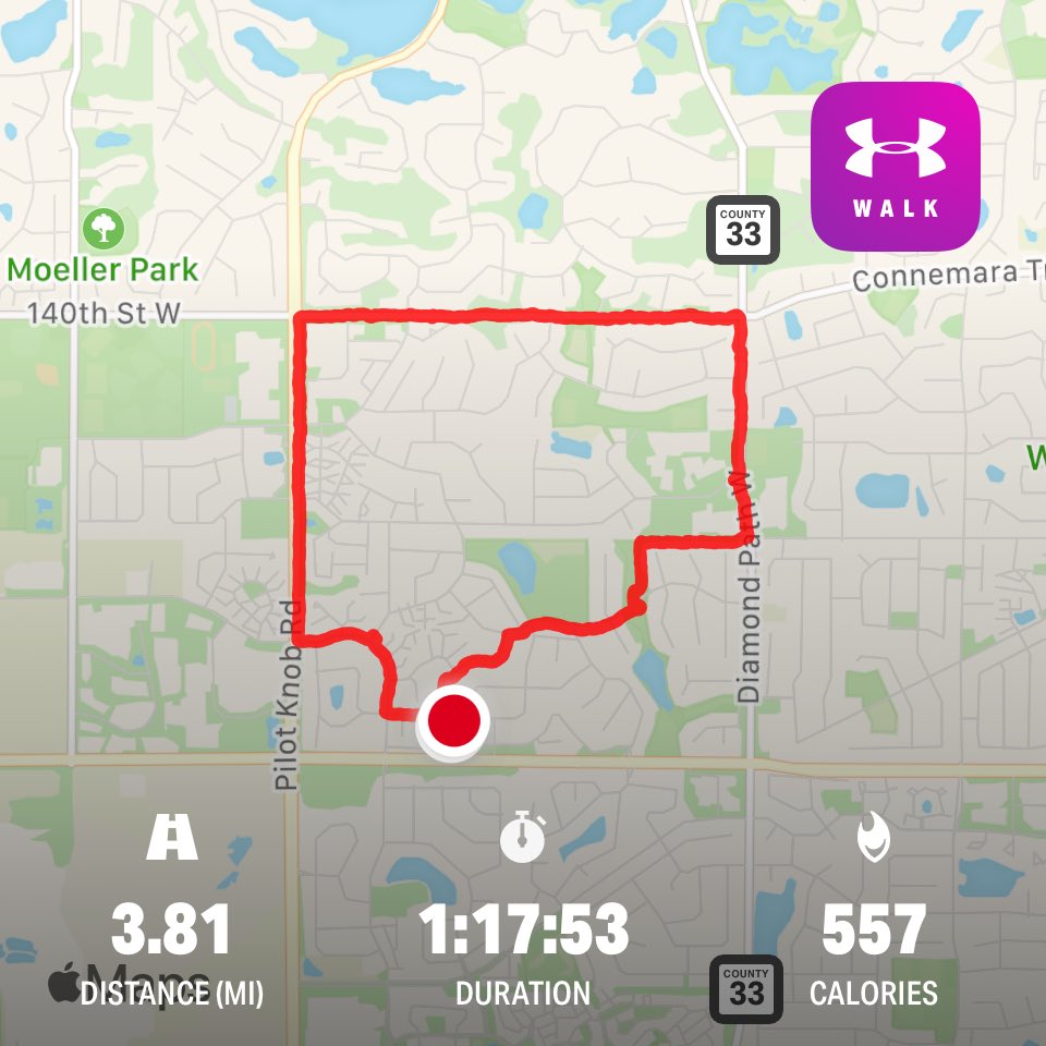 TonyBailey00's tweet image. ⁦@lokenzomo⁩ completed our Virtual MS walk. The Twin Cities MS walk was canceled because of COVID-19. We walk for everyone affected by MS. #virtualwalkms #twincitiesmswalk