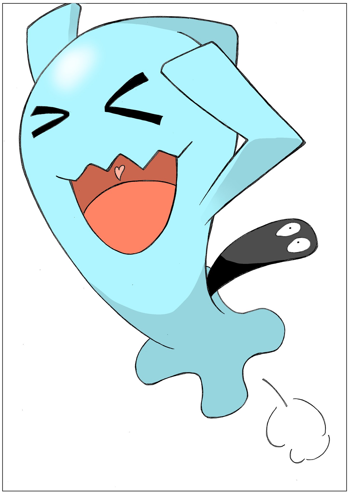 柑橘 了 作画代行 プラチナ ポケモン描いた ソーナンス T Co O62ylt9cjk Twitter