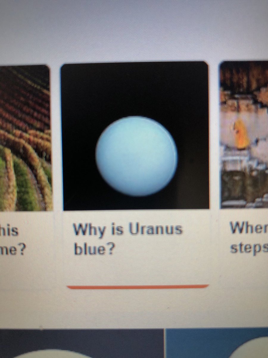 Scott4Thomas's tweet image. I can hear @gordonkeith asking, yea George, why is Uranus blue?